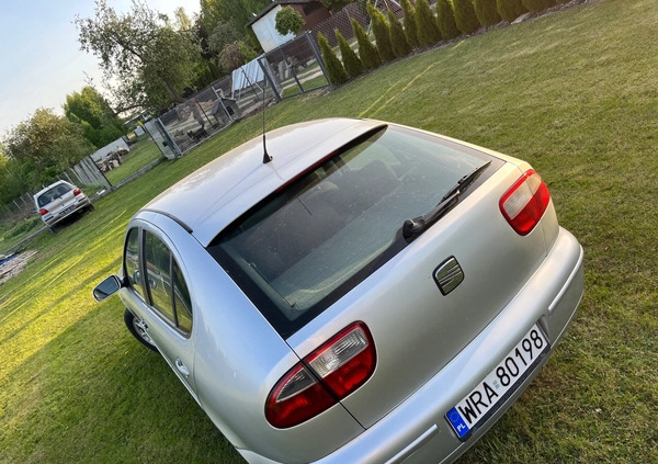 Seat Leon cena 6400 przebieg: 215615, rok produkcji 1999 z Września małe 562